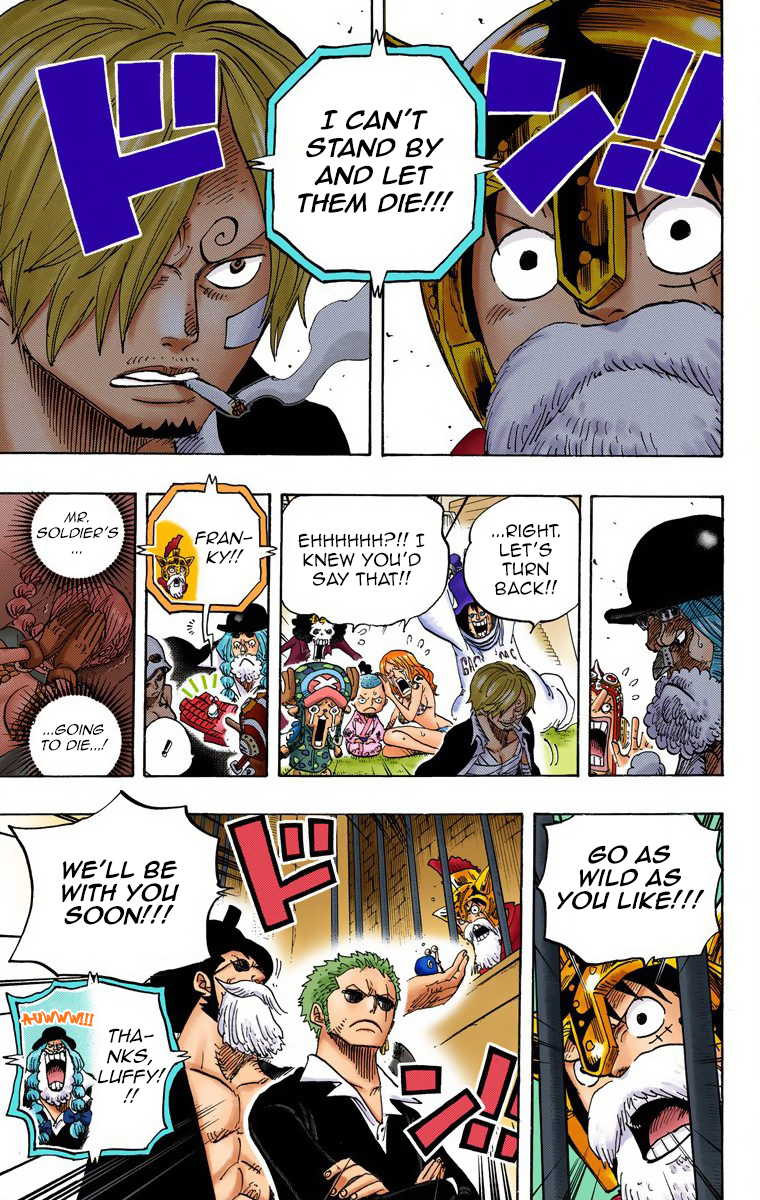 One Piece - Digital Colored Comics Chapter 729 14